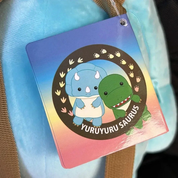Yuruyuru Saurus Dinosaur Backpack Plush - Picture 3 of 4